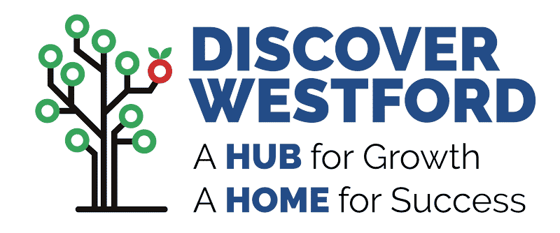 Discover Westford animated logo