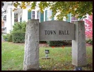 Town Hall Sign