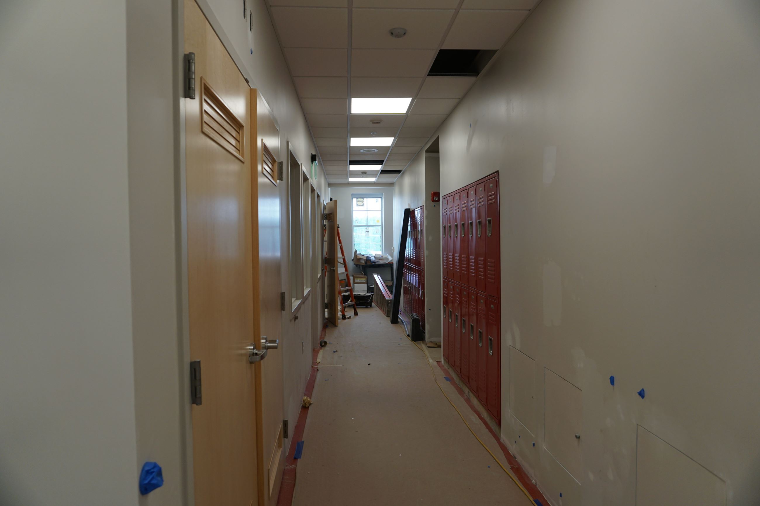 9-14-18 Second Floor Lockers