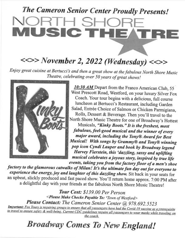 kinky boots trip flyer