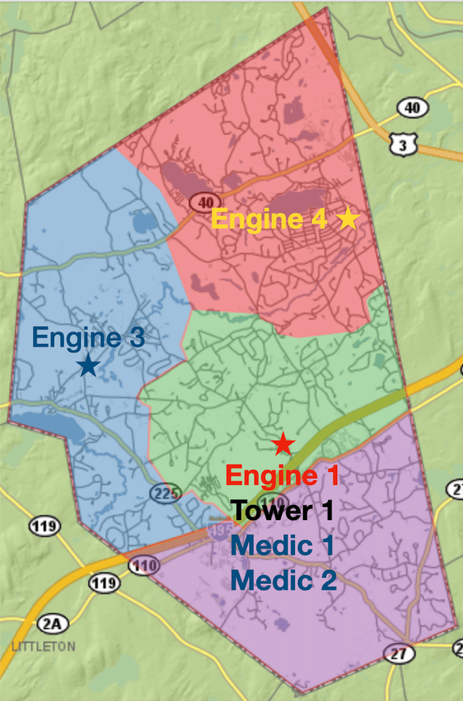 Fire District Map