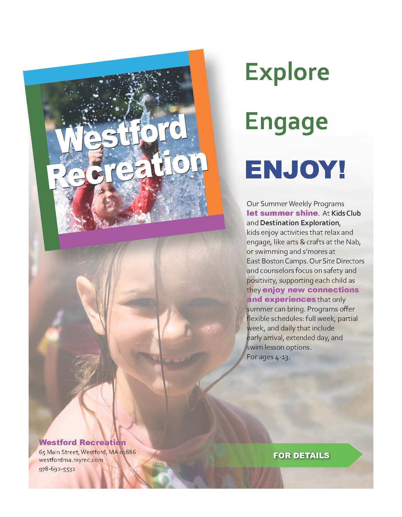 Westford Rec Summer Programs