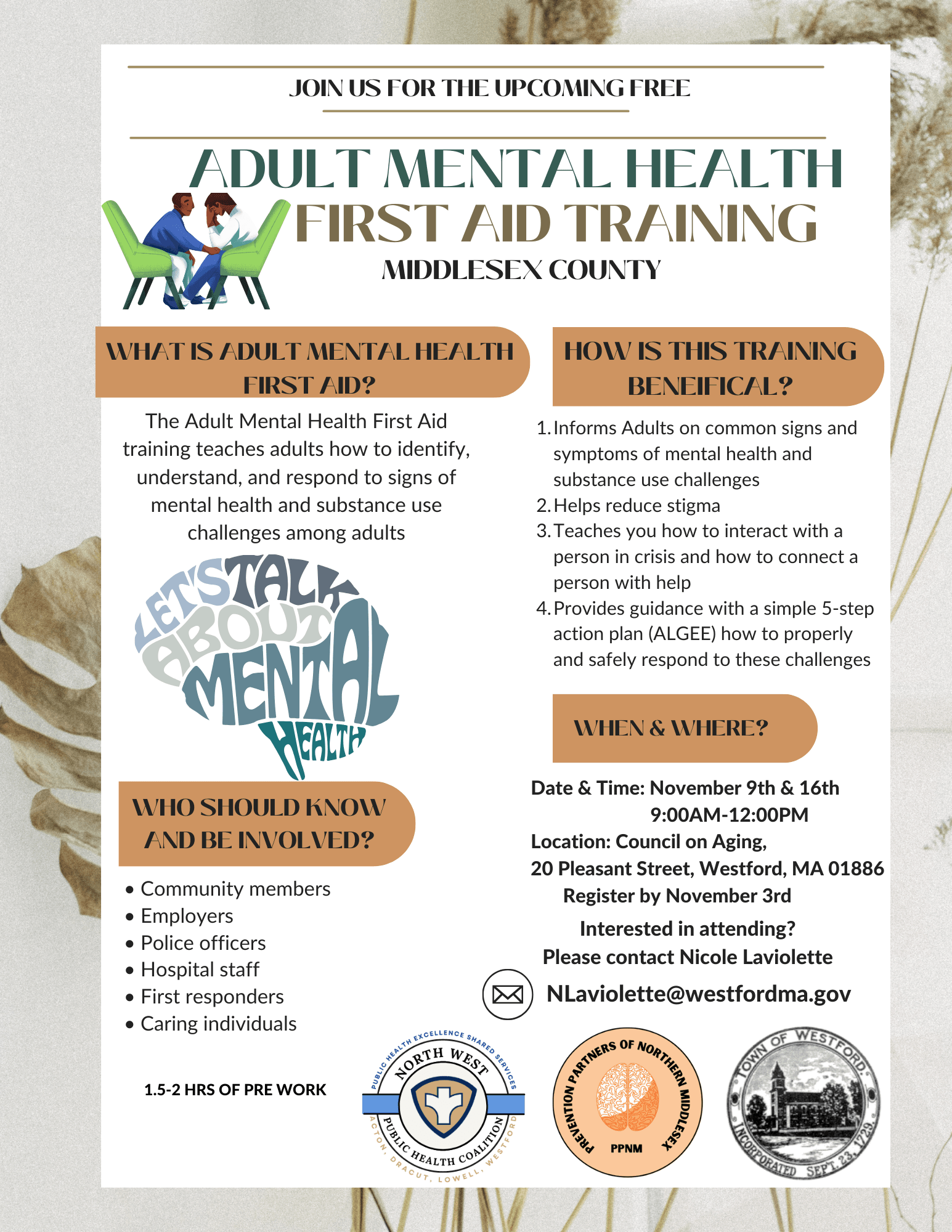 Mental Health First Aid Training