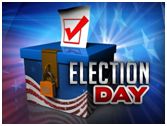 Election Day Image with Ballot Box