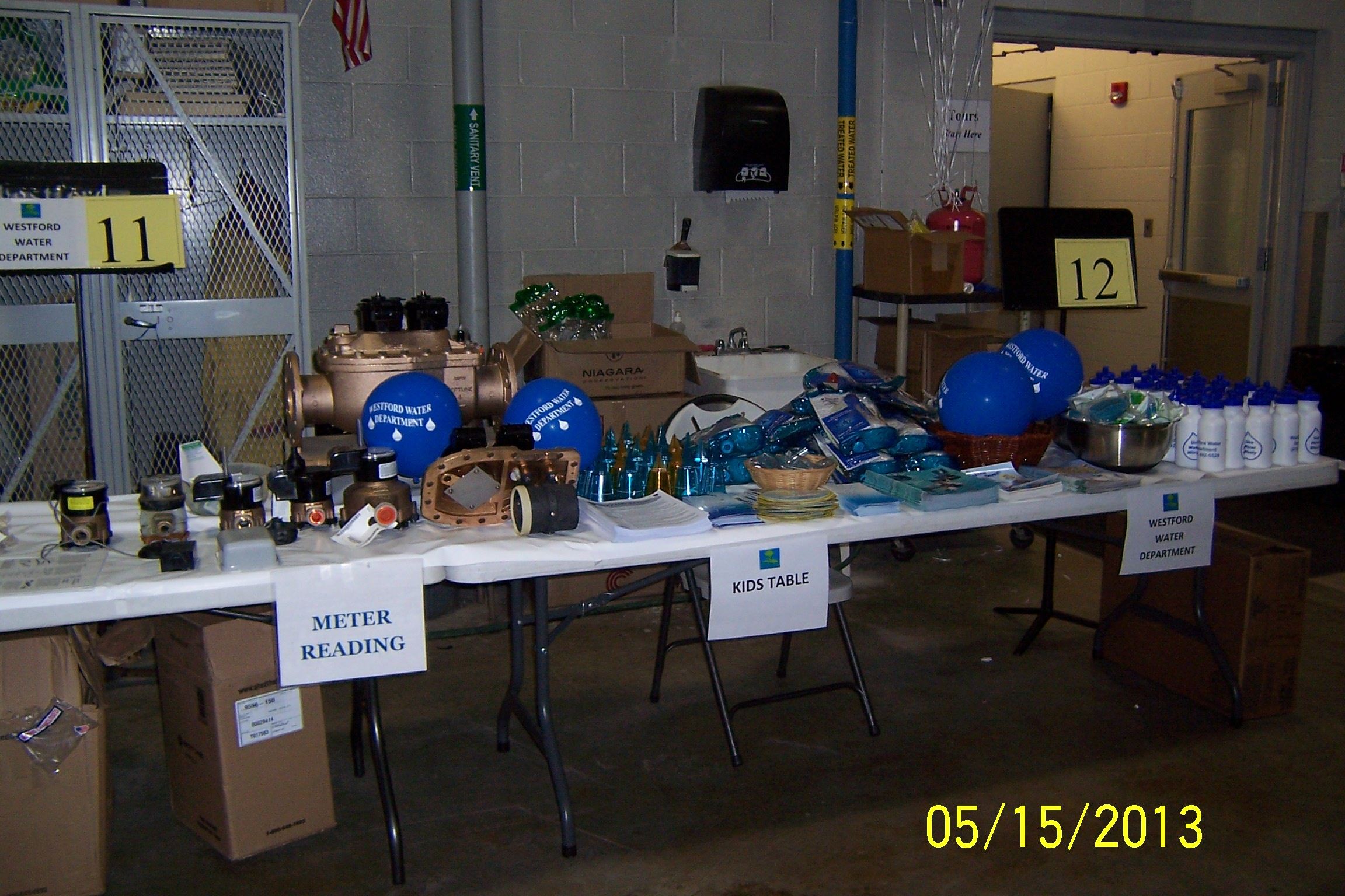 Meter Reading and Kids Table Displays